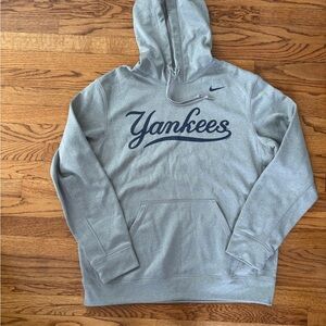 Nike Gray Yankees Sweatshirt Classic Hoodie